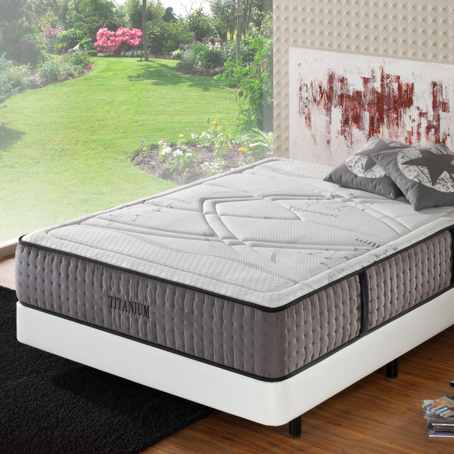 Matye Rasol Materasso viscoelastico 67,5 x 190 Titano | Ideale per le persone con ...