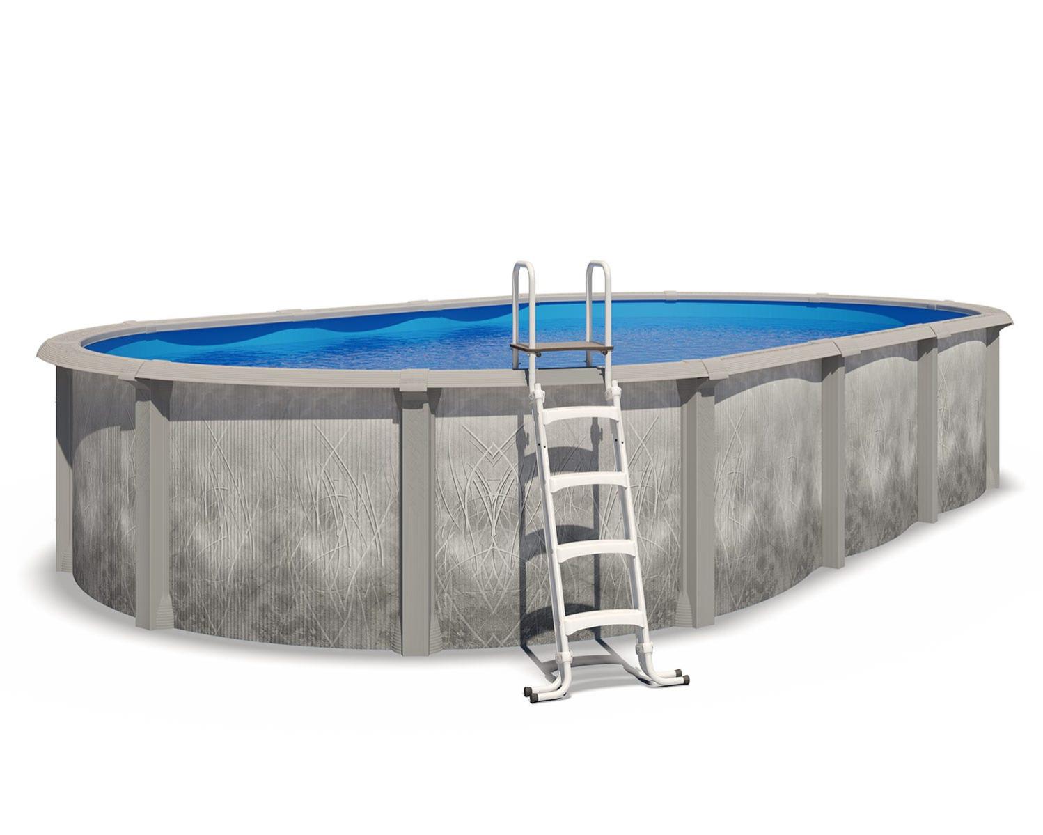 Piscine hors sol acier résine | Leroy Merlin