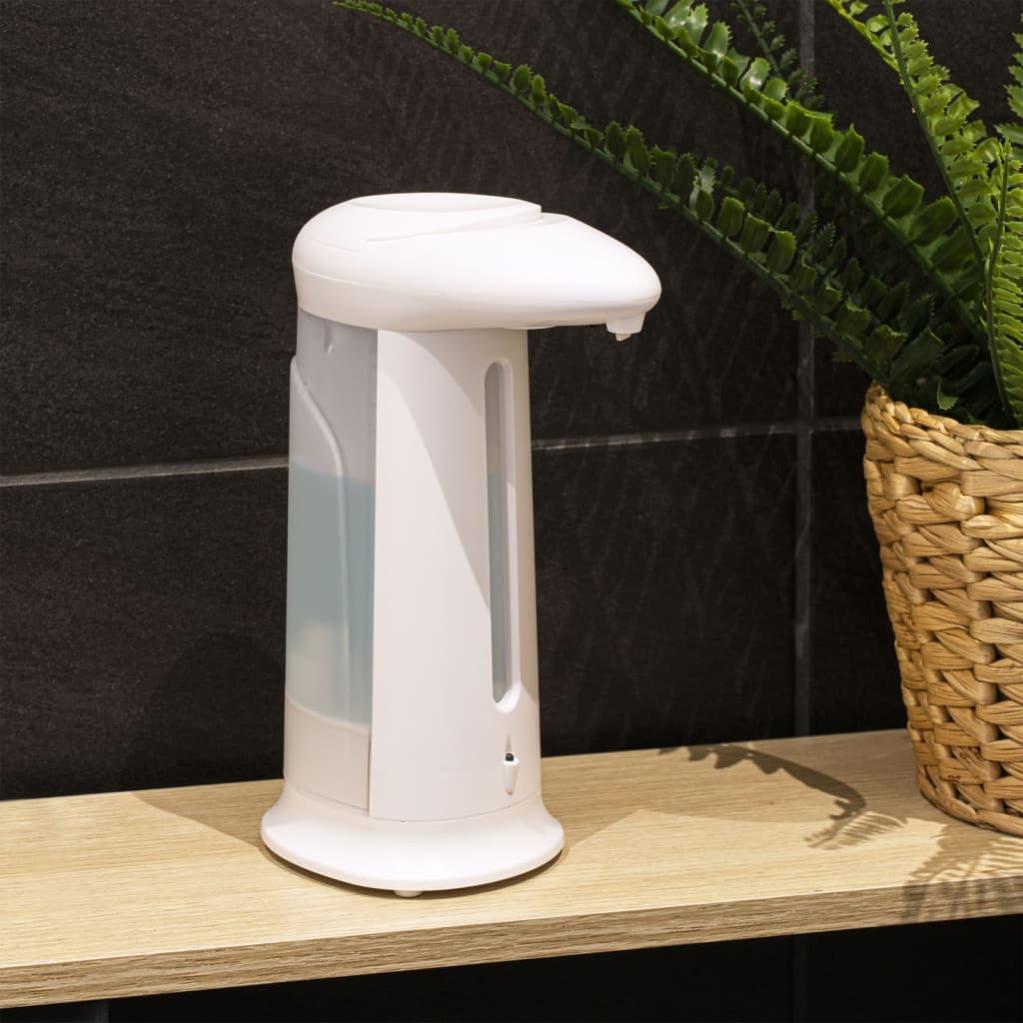 Cyrank Dispenser Automatico di Sapone con Sensore, Dispenser Automatico di Sapone Schiumogeno Simpatico, Dispenser di Sapone per Le Mani Touchless per Bambini, Dispenser di Sapone in Schiuma(Rosa