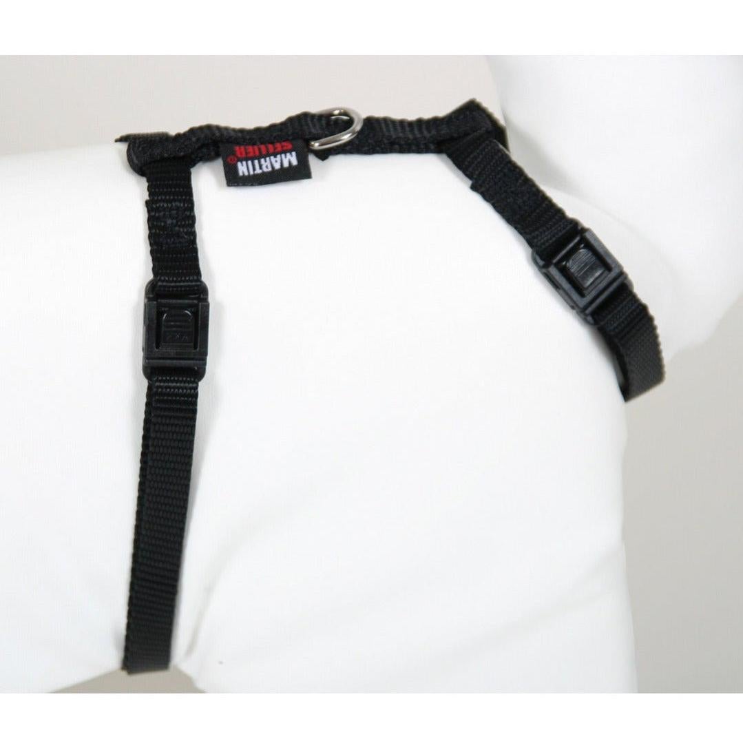 Harnais De Conduite En Nylon Aces Equine – Noir/rouge, Taille Full/cob/poney, Rembourré, Bride, Selle, Poitrail, Croupière
