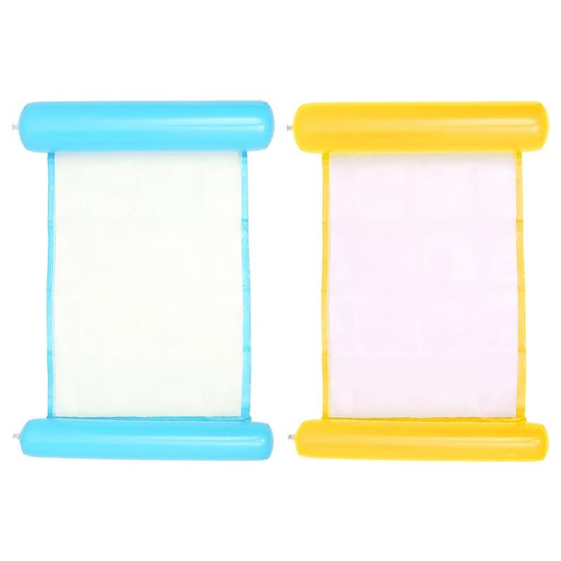 Amaca Gonfiabile 4-in-1 Per Piscina Con Motivo Foglie - Galleggiante Multifunzione (Amaca/Sella/Sdraio/Drifter) Con Custodia Impermeabile Per Telefono, PVC Resistente, 130x70 Cm