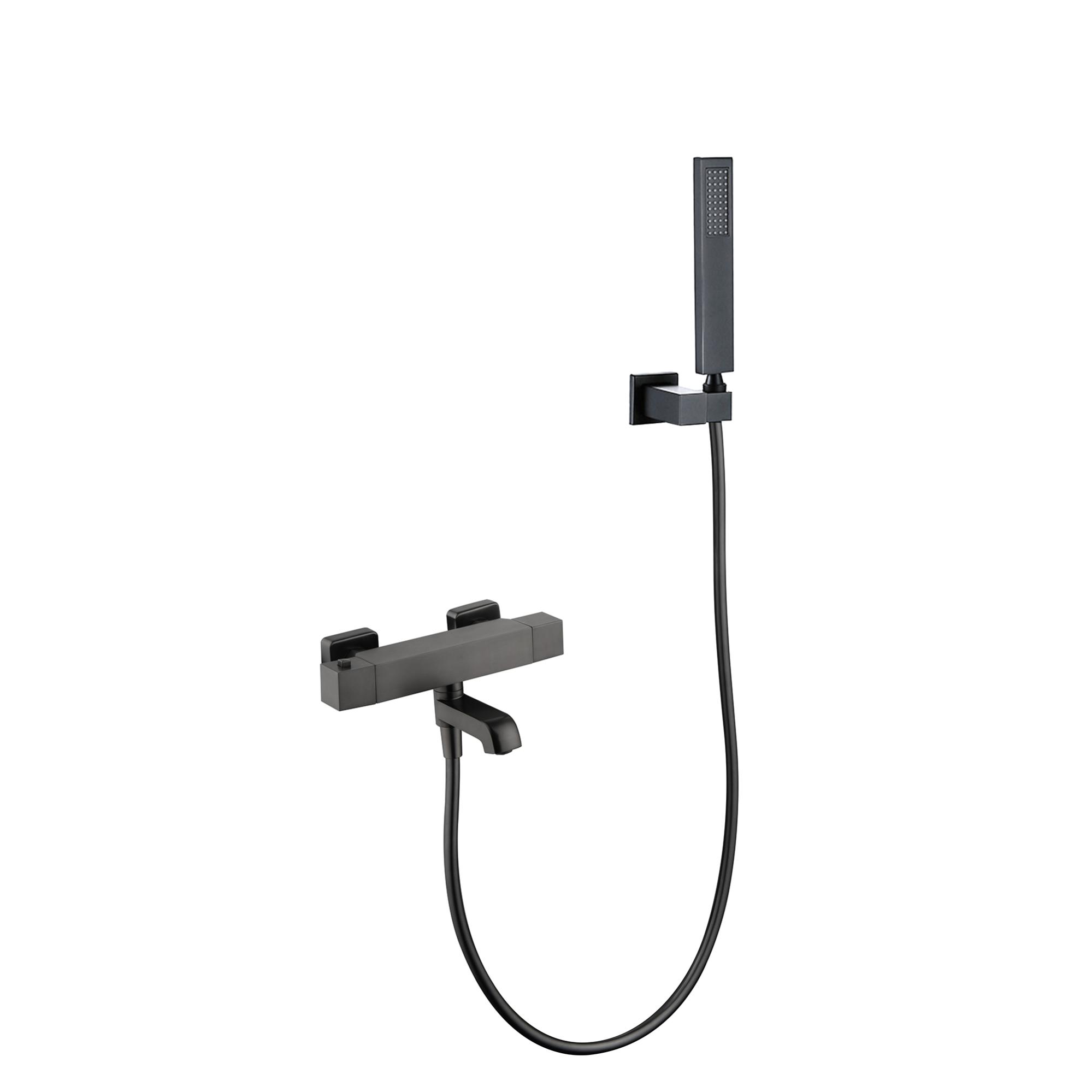 Miscelatore Termostatico Per Vasca/Doccia - Cromato, Ottone, Con Sicurezza Anti-Scottatura 38°C - Foto 5