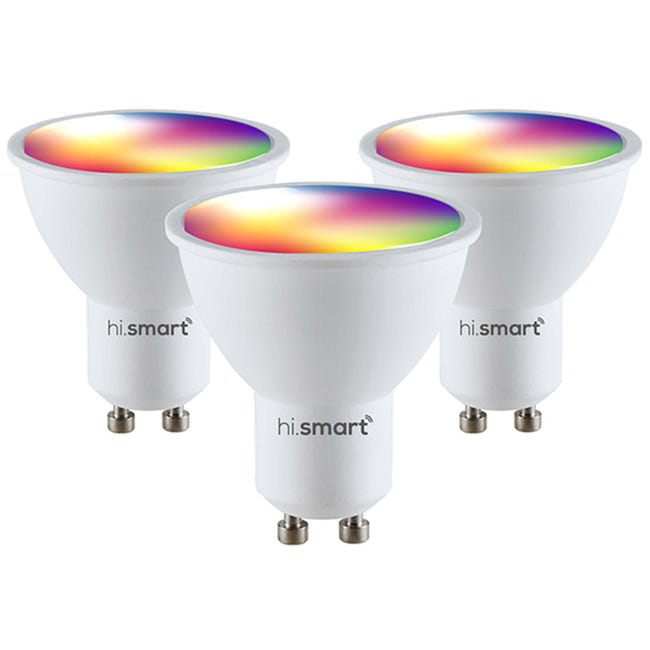 Lampadina LED RGB Dimmerabile GU10/4,8W/230V 4000K + telecomando