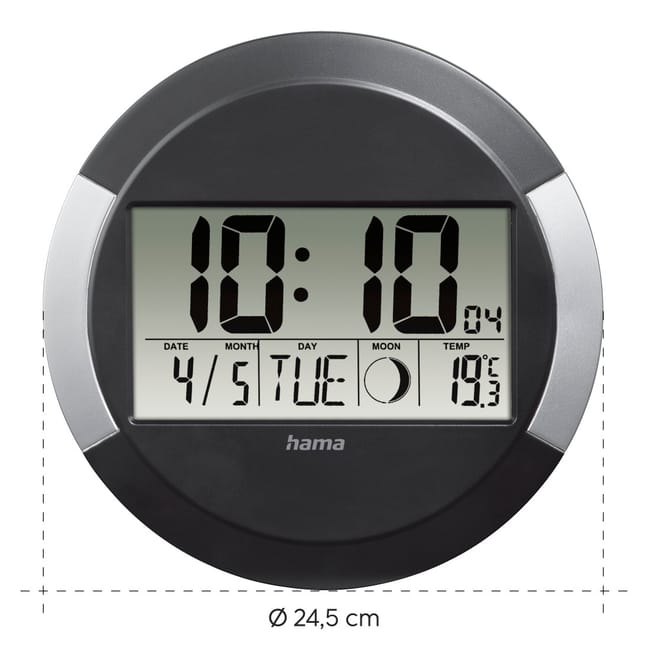 Reloj digital pared leroy discount merlin