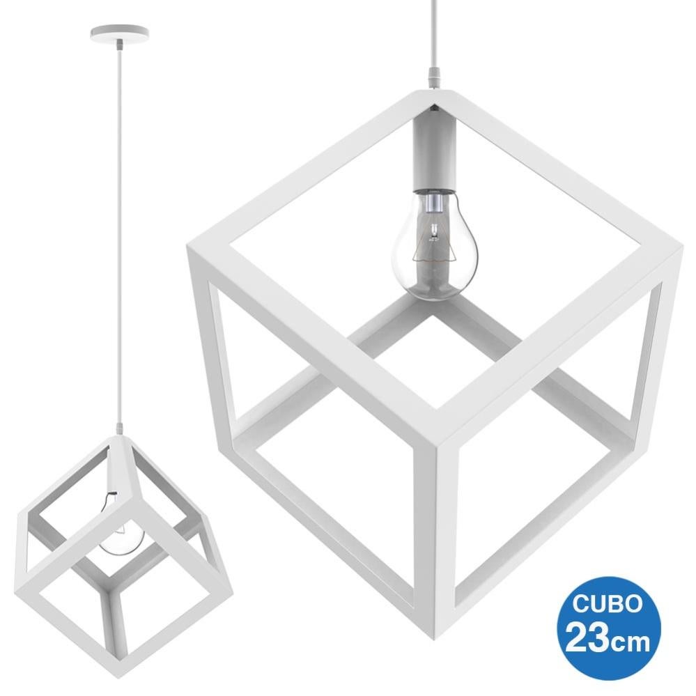 Lampada A Sospensione IDEGU Vintage 23 Cm - Paralume In Metallo A Gabbia, Design Moderno Per Cucina E Soggiorno, Attacco E27, Colore Oro Rosa