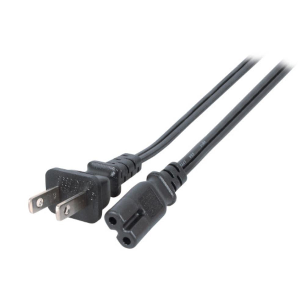 Cavo Alimentazione Computer Angolato 6ft (1.8m) NEMA 5-15P A C13 18AWG - Nero My Cable Mart