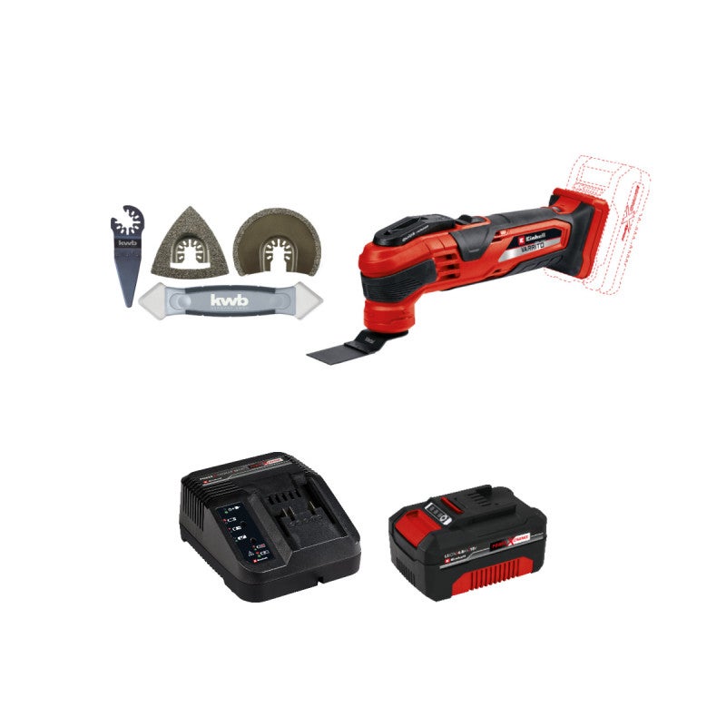 Pack EINHELL Outil Multifonctions 18V Power X-Change - VARRITO ...