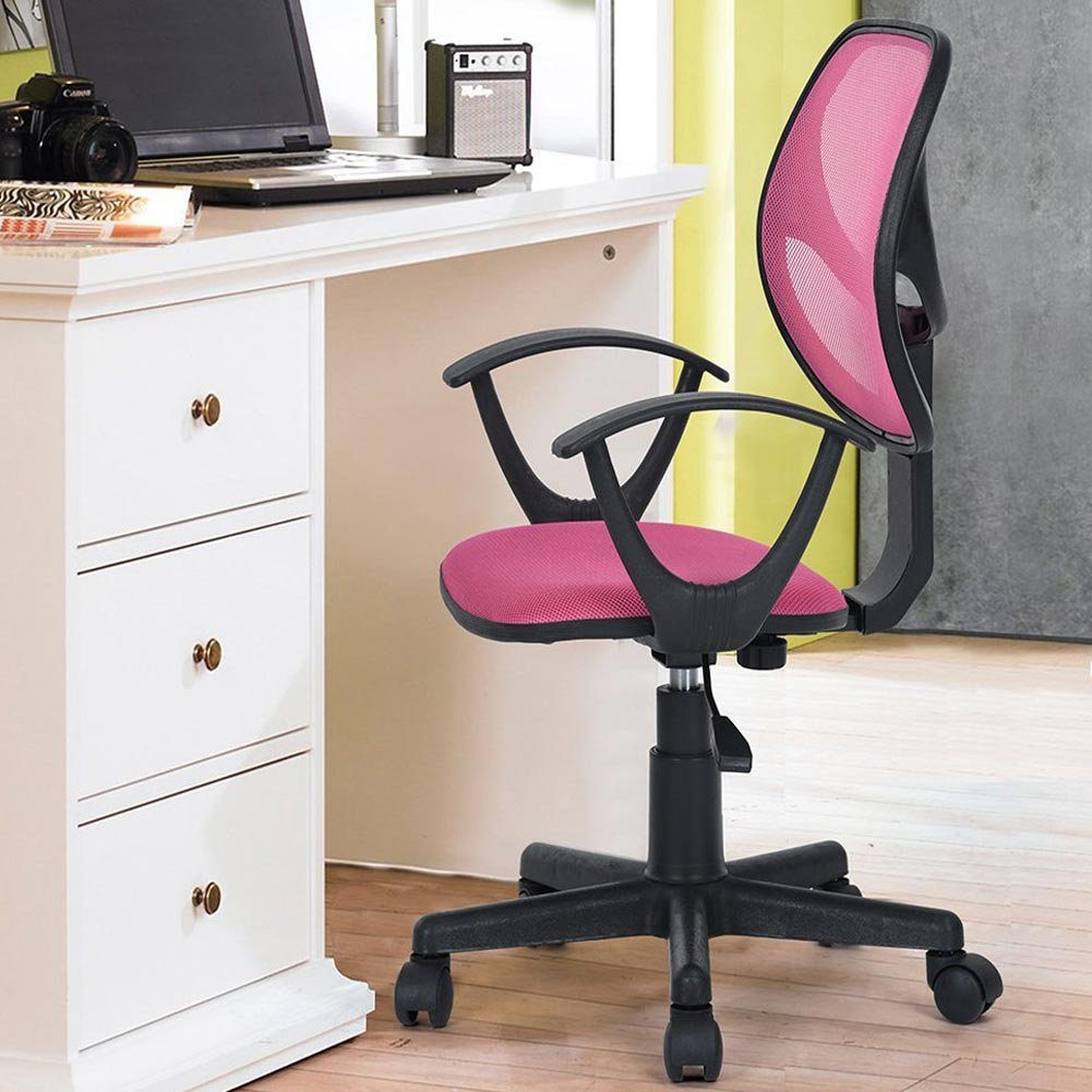 Sedia Girevole 5 Ruote Ufficio Cameretta Scrivania Schienale Ergonomic