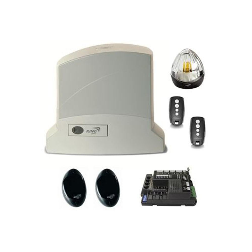 Kit Motorisation Portail Coulissant EA King Gates 24V DYKIT24/600FRG8 ...