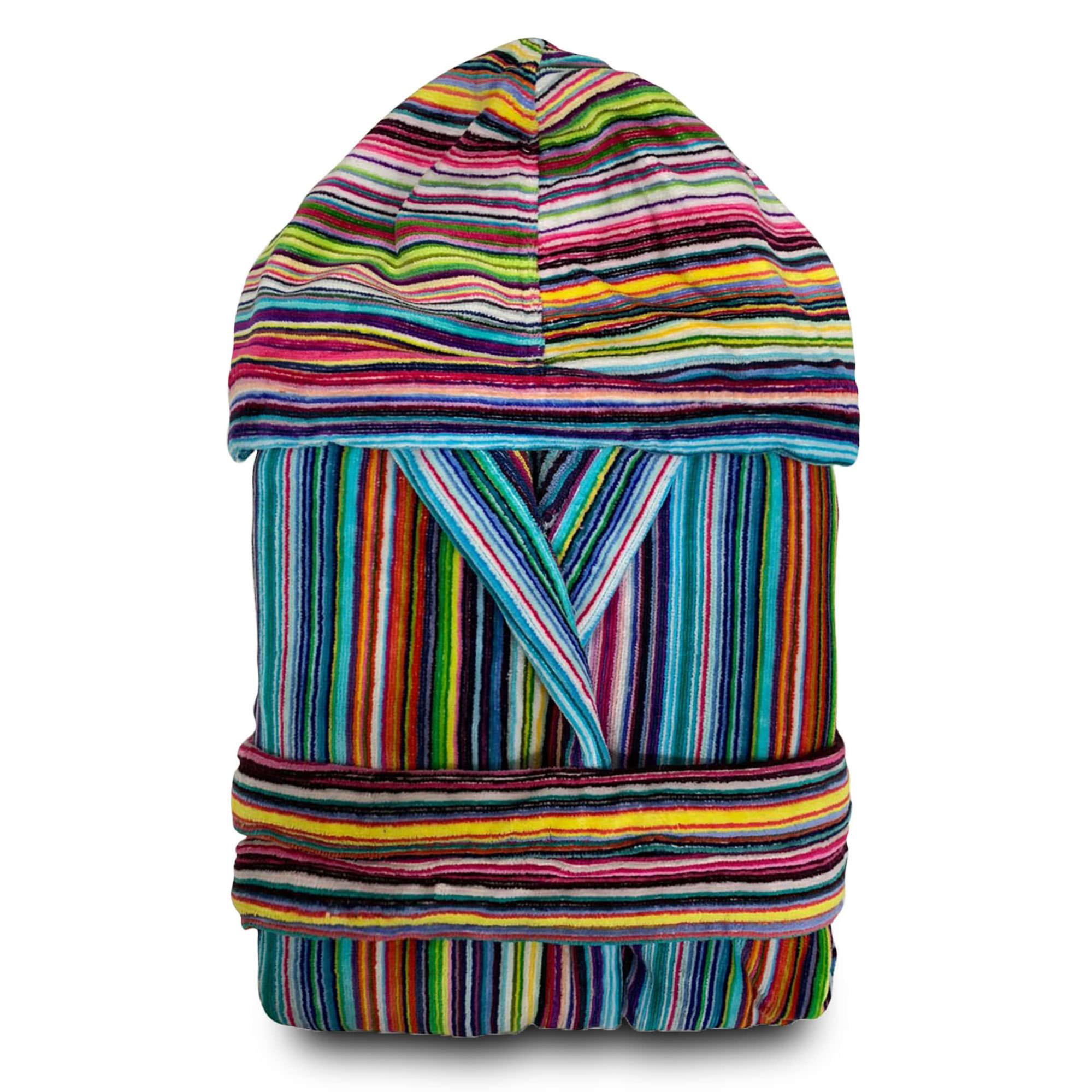 Accappatoio Da Donna, Lungo, Morbido, In Spugna, Lungo, Con Cappuccio, Da Donna, In Microfibra, Morbido, Da Donna, Rosa Acceso., M - Foto 3