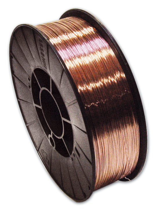 Bobine De Fil à Souder MIG Novofil SG2 - Diamètre 1 Mm, Cuivré - Pour Acier Et Fer - Poids 15 Kg - Soudure Semi-auto