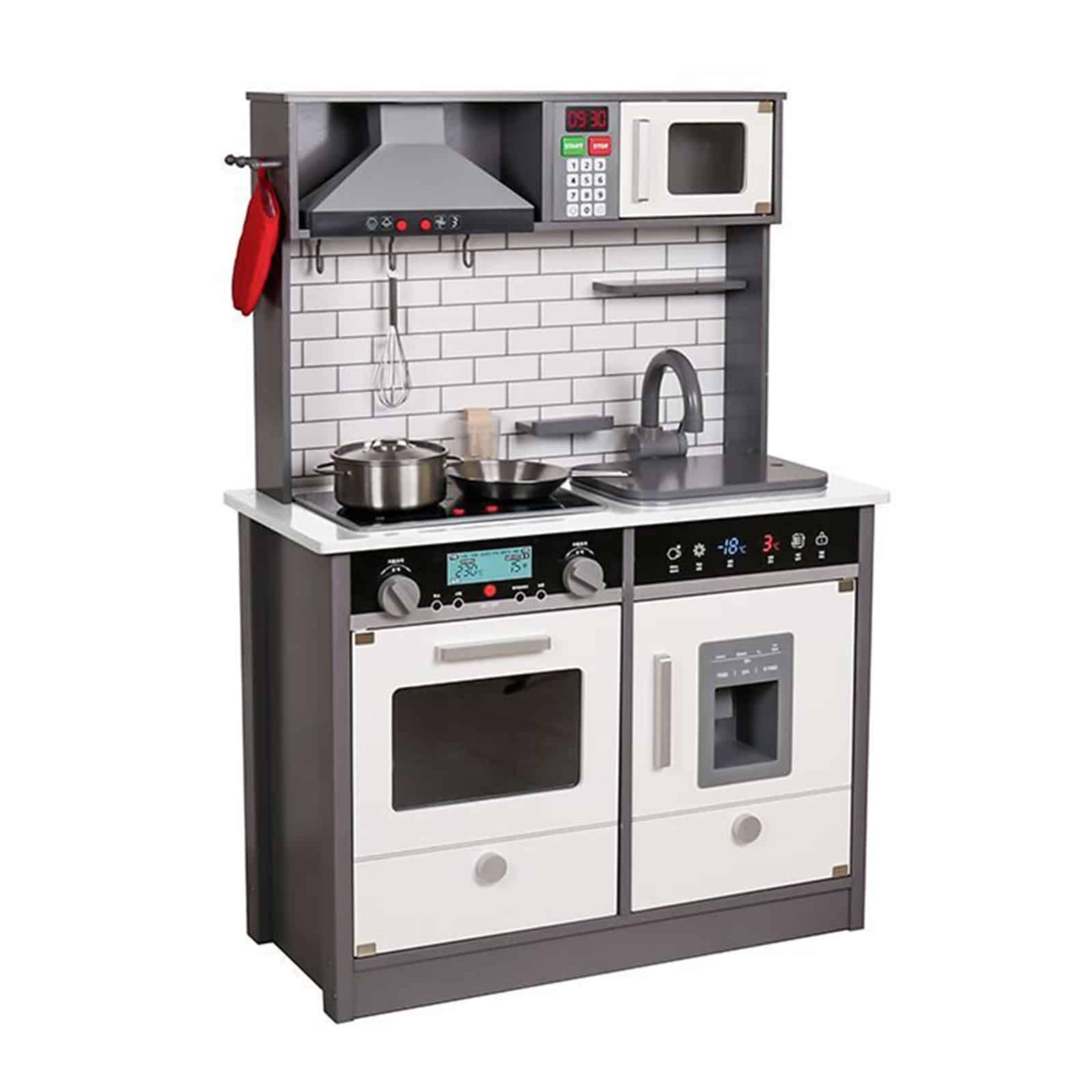 Cucina Giocattolo per Bambini in Legno Little Kitchen Outdoor Toys
