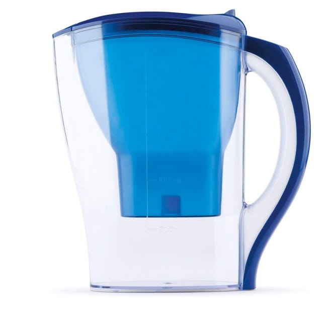 Jarra de Cristal con 1 Filtro BRITA color Azul de 2,5 l