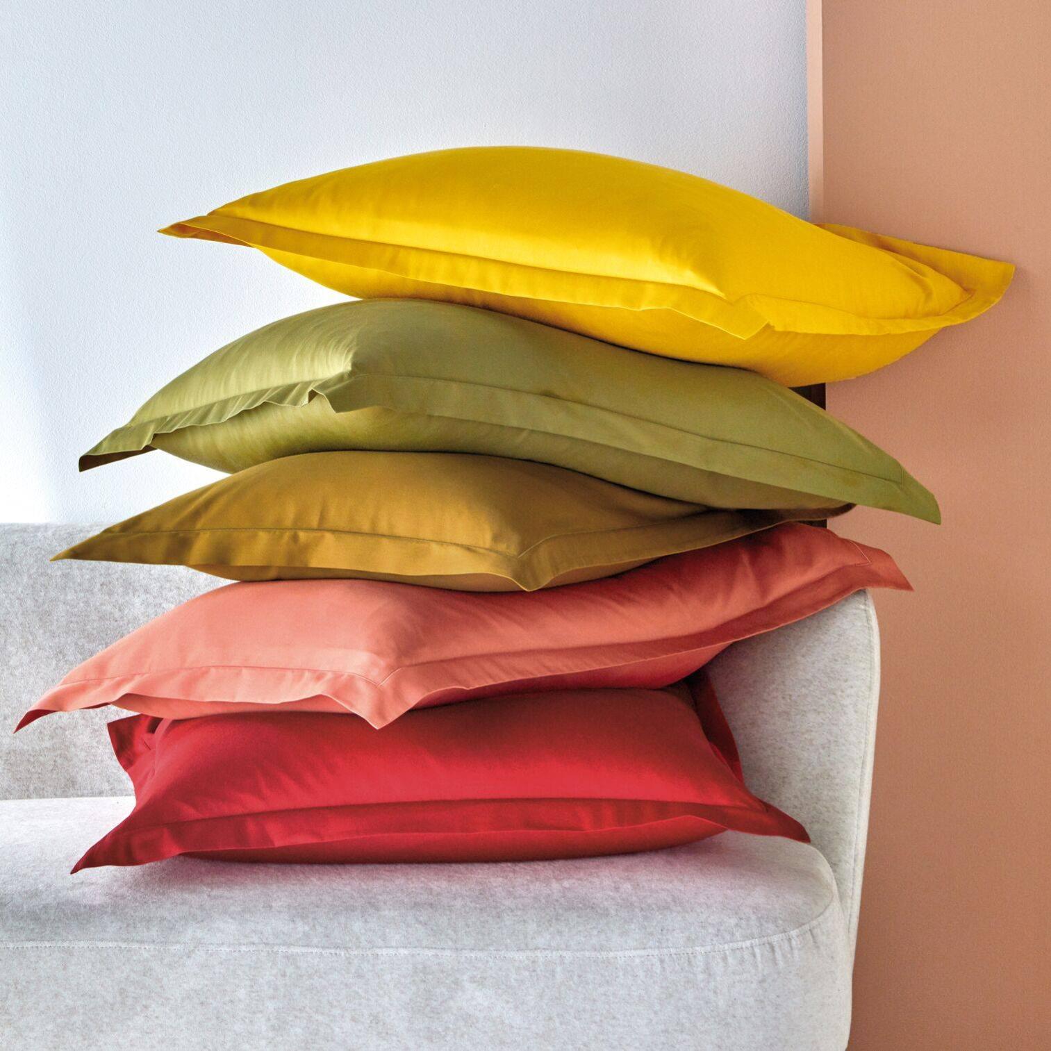 Housse de couette Satin BLANC DES VOSGES280 x 240 cmRose Boisé