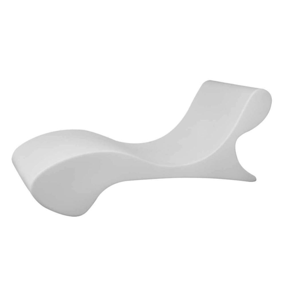 Mpc Carmela Chaise Longue De Jardin En Plastique Au Design Unique Tres