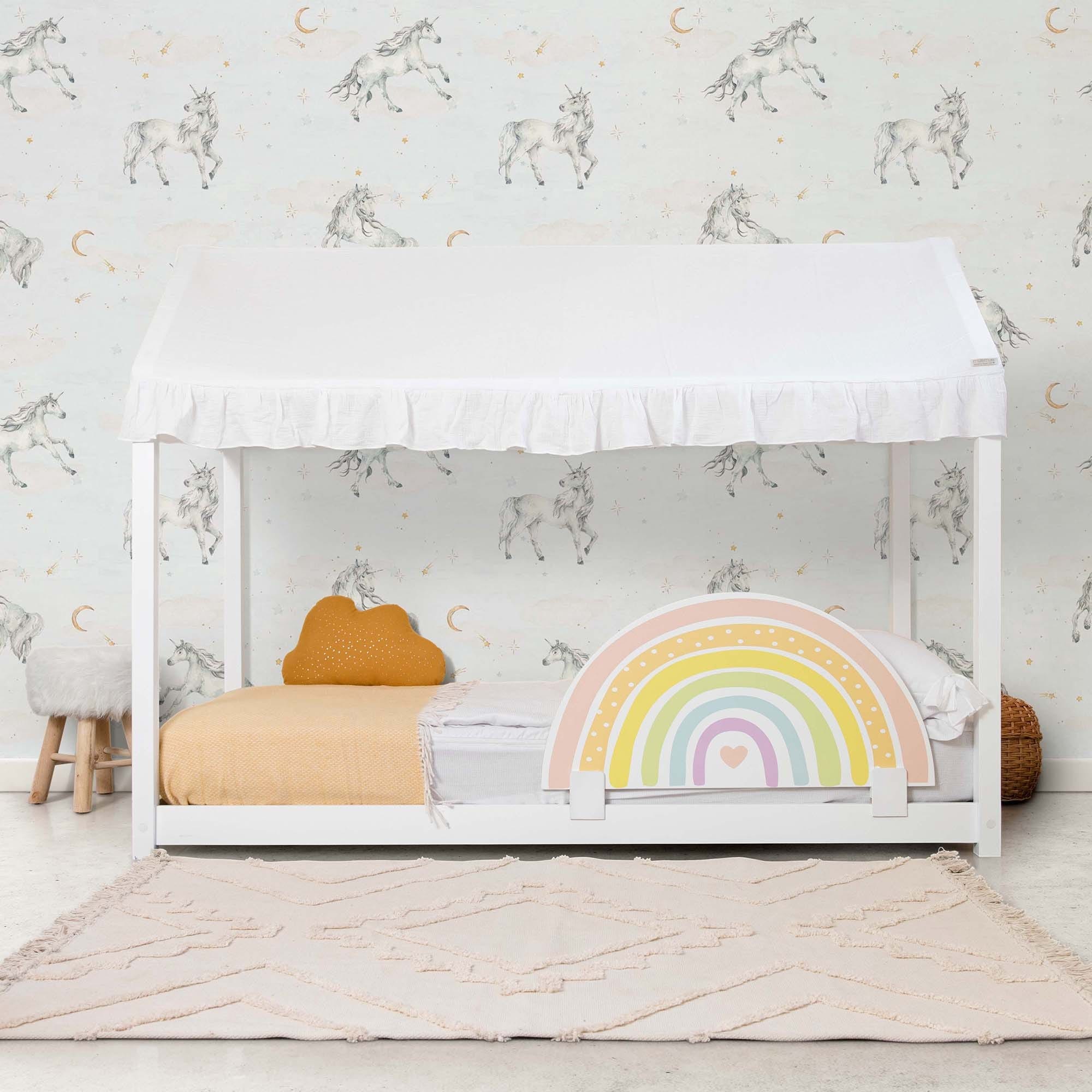 Soffitto perfetto per il letto Montessori - Bianco