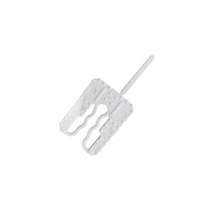 Cales Fourchettes En Plastique - Épaisseur 4 Mm, Dimensions 30x40 Mm - Lot De 1000 Pièces - Pour Calage, Bricolage, Construction