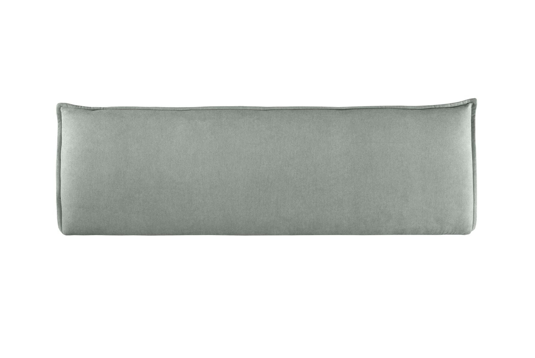 Cabecero Tapizado BLUME para Cama 135 Polipiel Blanco ( 145 x 50 x 7 cm)