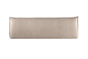 Cabecero Tapizado AGORA para Cama 150 Polipiel Blanco ( 160 x 50 x 7 cm)