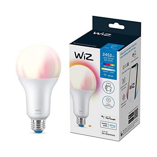 WiZ ampoule Wi-Fi couleur E27, équivalent 100W, 1521 lumen