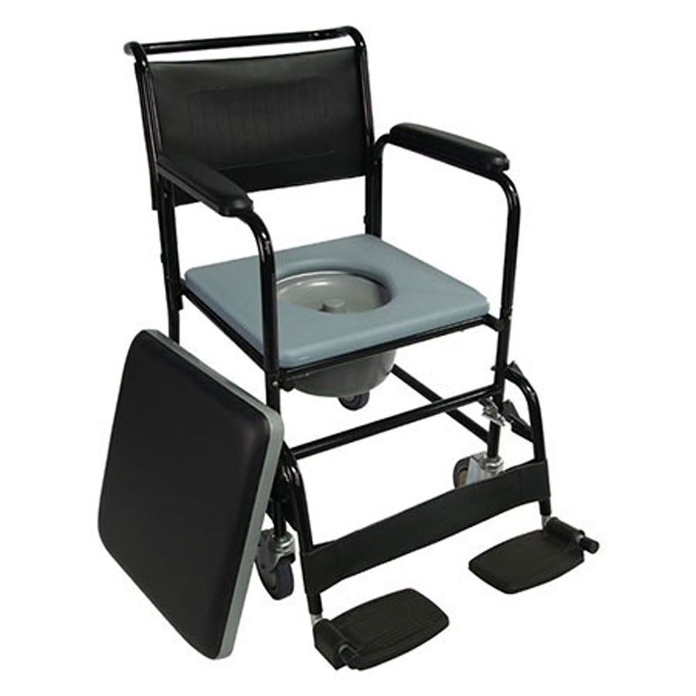 Mobiclinic Barca sedia da WC o da comodo per anziani disabili