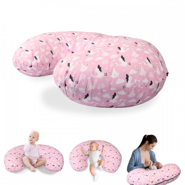 Mobiclinic cuscino per l'allattamento cuscino per l'allattamento cuscino  per la gravidanza 75x45x18 cm cuscino multifunzionale per la gravidanza