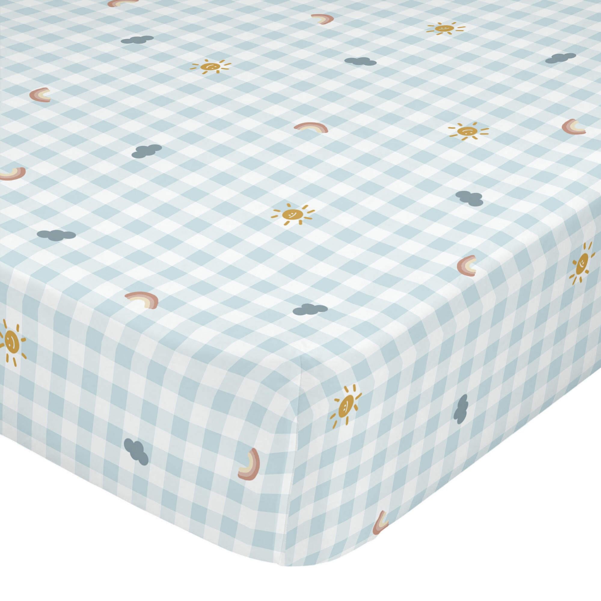 BabyCalin - Drap Housse Bio Pour Berceau 83x50 Cm - Lot De 2 - Coton Biologique