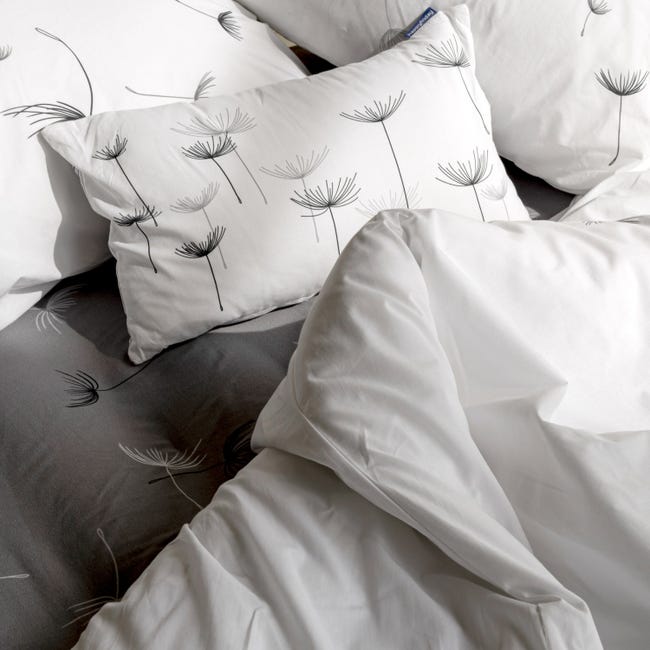 Funda nórdica Dandelion cama 90 cm - 150x220 cm, 100% algodón. Cierre con  corchetes