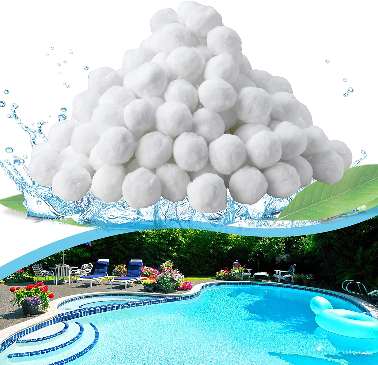 Filtres et boules filtrantes - Accessoires de piscine - Piscines & autres -  Jardin & Loisirs