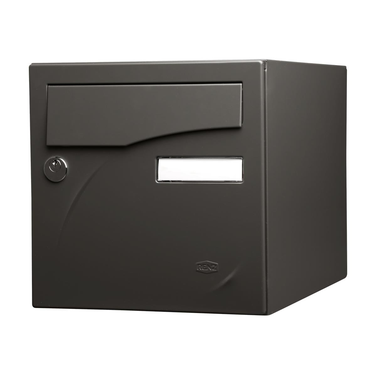 Boite aux lettres Préface 1 porte gris terre d