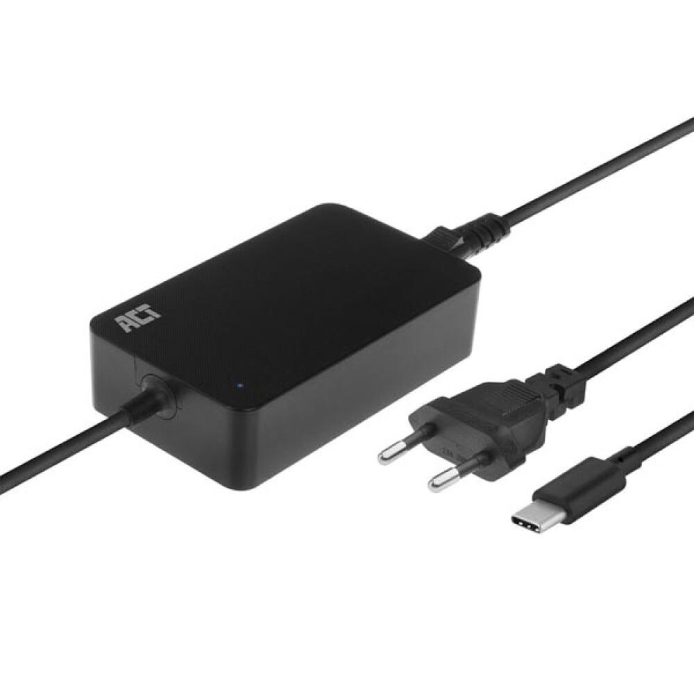 Chargeur USB-C pour ordinateurs portables jusqu'à 15.6, 65 W Modèle mince