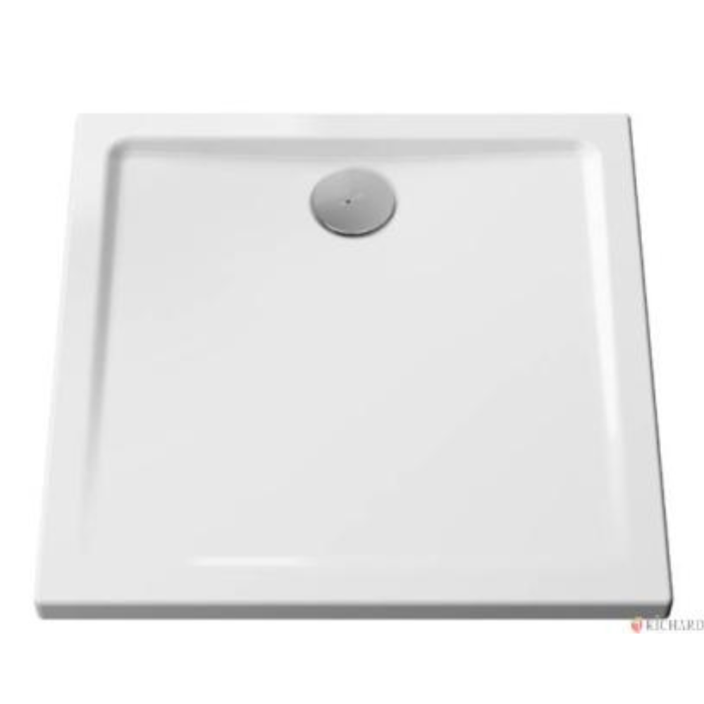 Receveur 80 x 80 JACOB DELAFON Kyreo ceramique carré blanc Leroy Merlin