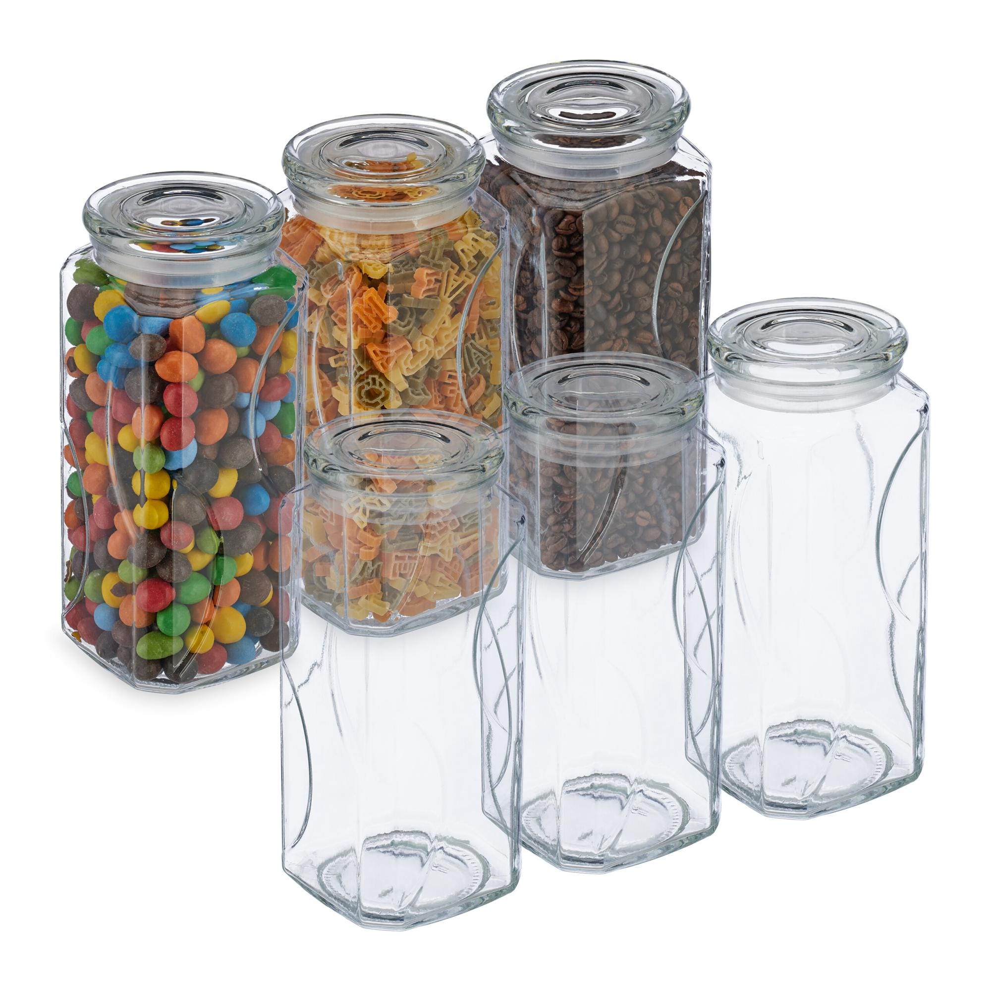 Lot De 6 Bouteilles En Verre 250 Ml Avec Bouchon Mécanique - Idéales Pour Boissons Maison & Cadeaux