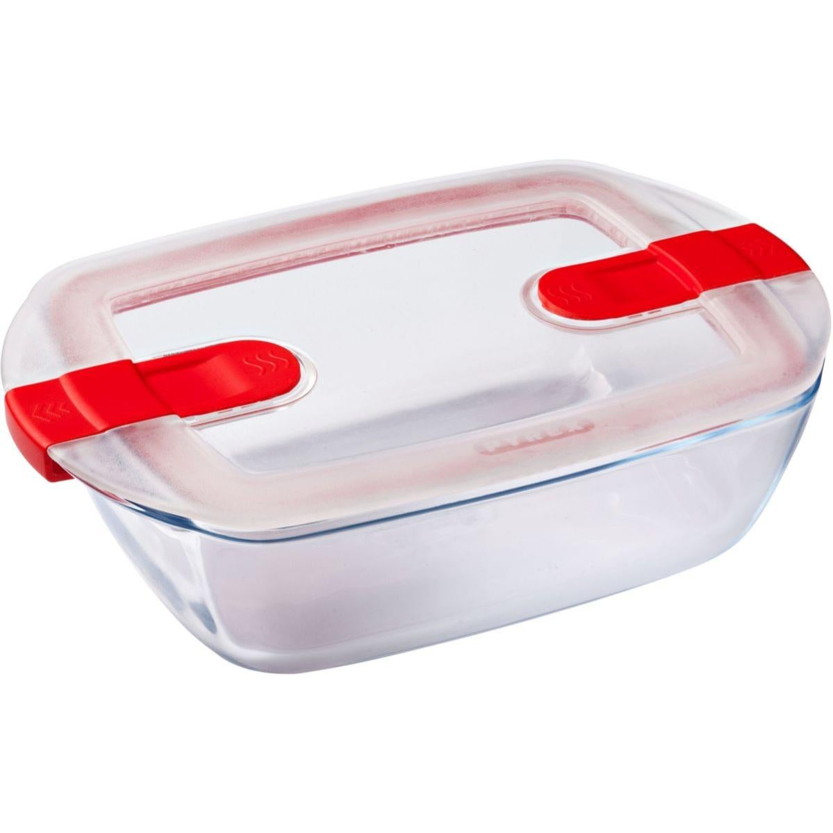 Contenitore Pyrex Rettangolare 4 Litri Con Coperchio Bianco - Foto 8