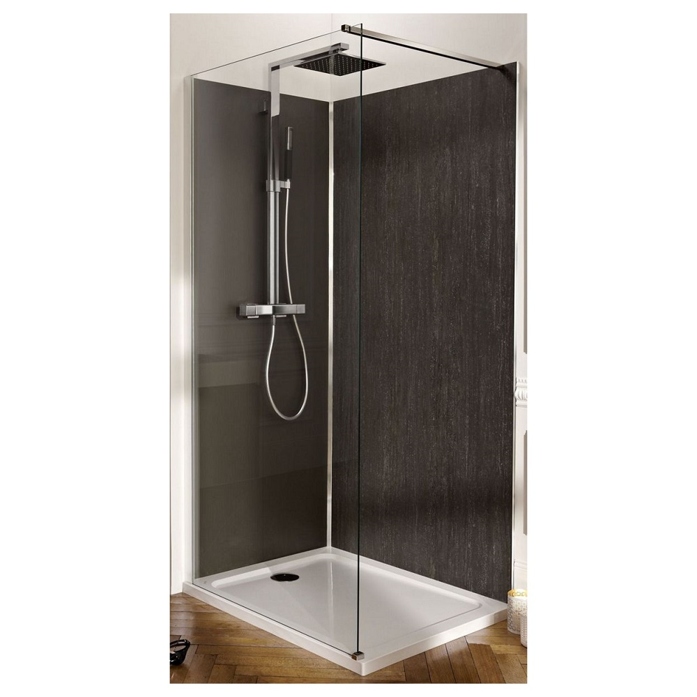 Paroi douche fixe Jacob Delafon Contra 200x90 cm Leroy Merlin