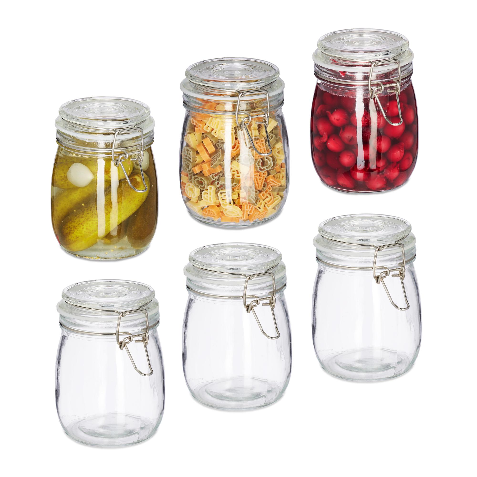 Bocal En Verre Le Parfait Avec Couvercle - Capacité 1 Litre - Neuf Sous Emballage