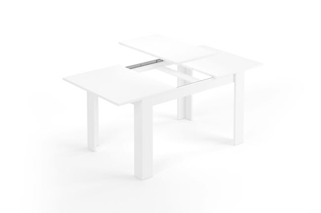 Tavolo Allungabile Comer Bianco - Da 67 A 134 Cm, Multifunzione, Perfetto Per Salotto O Ingresso - Foto 12