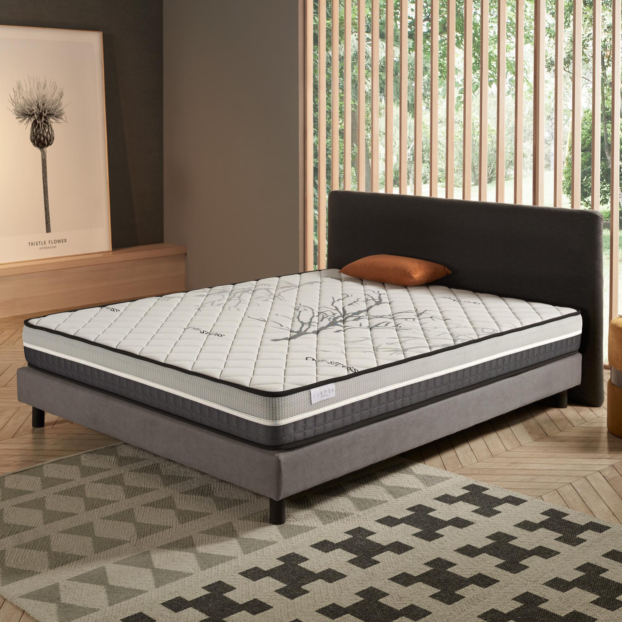 DORMISSIMO Materasso Matrimoniale 160x190 DELTA SOJA - Memory Foam 18 Cm, Rivestimento In Bambù, Ipoallergenico - 3