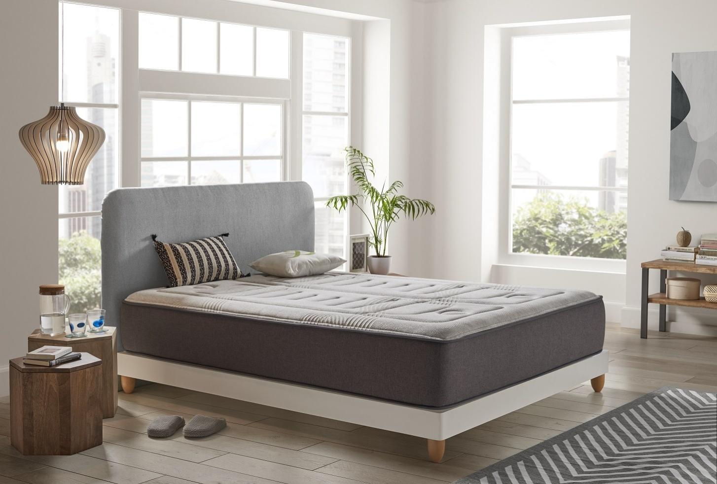 Materasso Ibrido 140x200 Cm Con 30 Cm Di Altezza - Memory Foam E Molle Insacchettate, 7 Zone Di Comfort, Traspirante, Certificato Oeko-Tex, Durezza H3 - 2