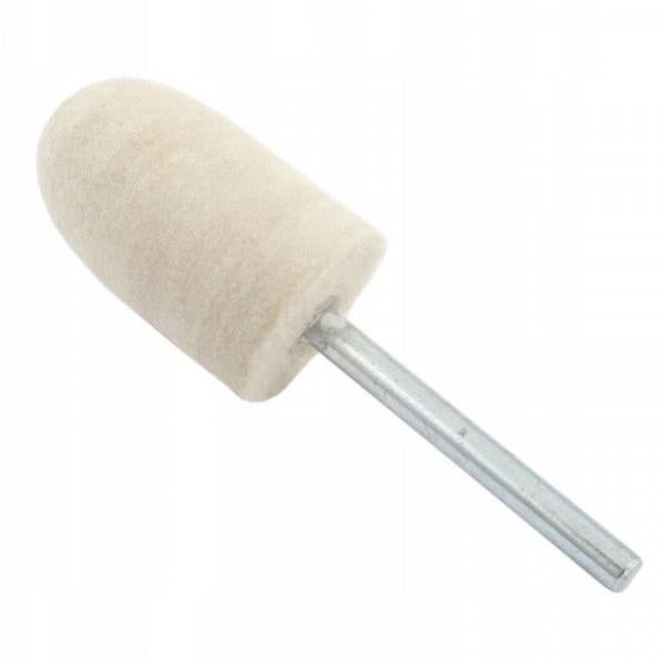Lot De 40 Pointes De Polissage Coniques En Feutre De Laine - Tête 8 Mm, Tige 1/8" - Pour Outil Rotatif, Dremel, Perceuse