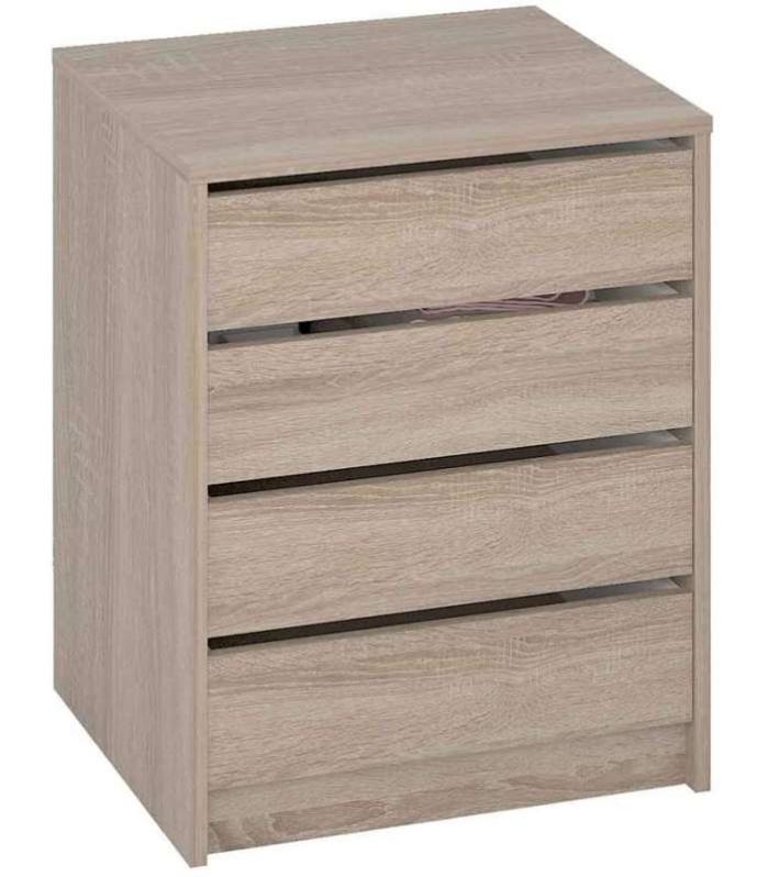 CAJONERA 4 CAJONES 614X50CM K9463RZ ROBLE Leroy Merlin