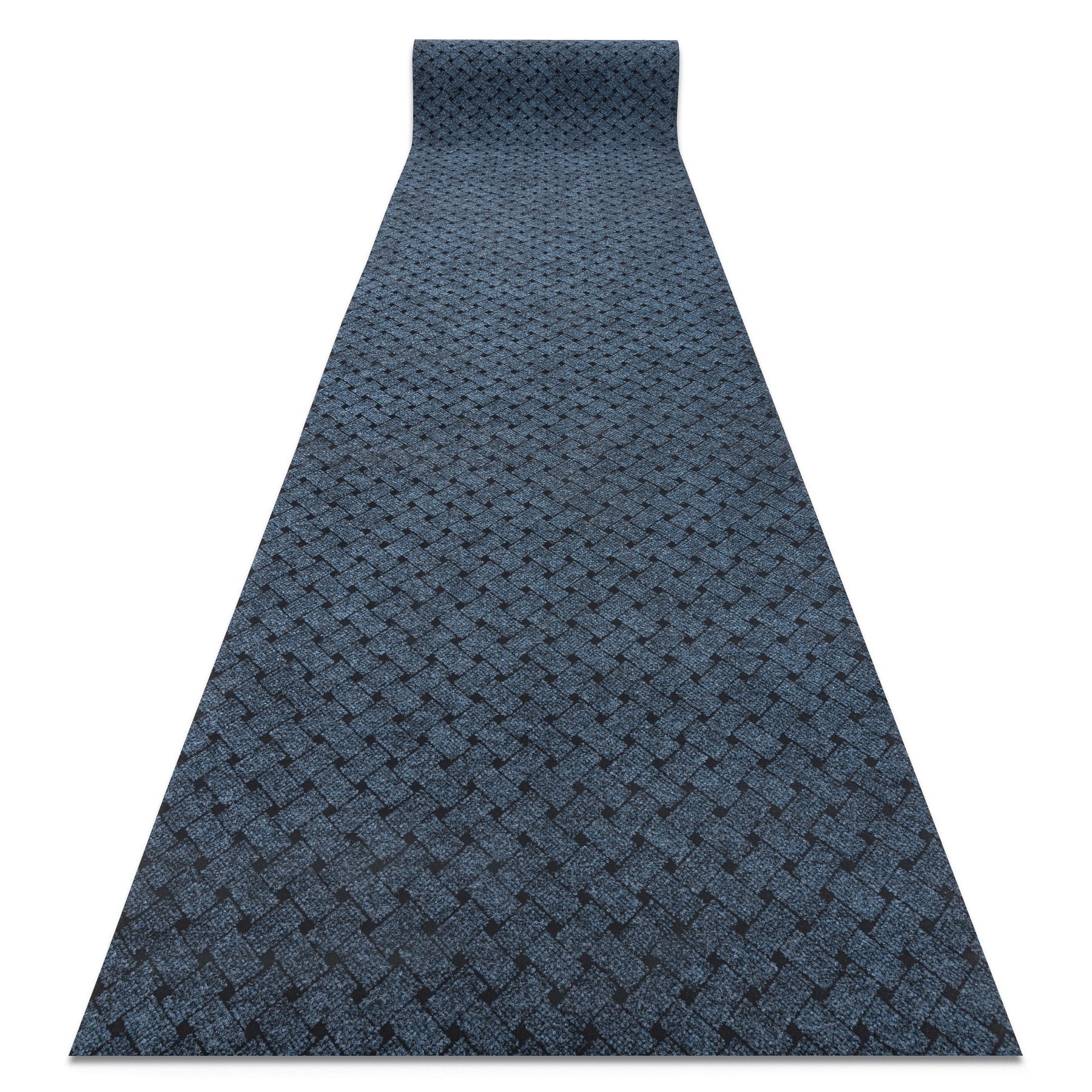 Runner - alfombrilla antideslizante 100 cm vectra 800 exterior, interior azul 100x230 cm
