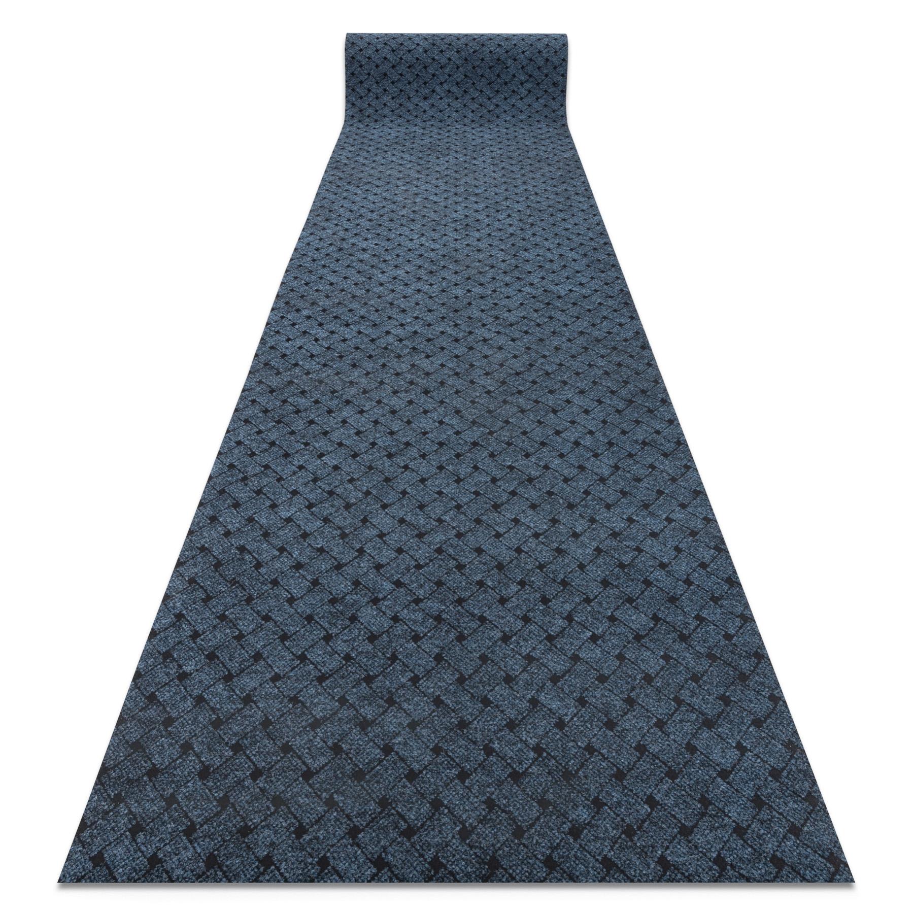 Runner - alfombrilla antideslizante 100 cm vectra 800 exterior, interior azul 100x500 cm
