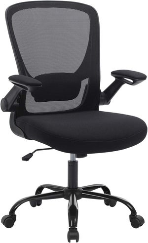 10 avis sur Daccormax Chaise de bureau ergonomique inclinable, en maille -  Hauteur Réglable - Charge 150 kg, noir - Fauteuil de bureau