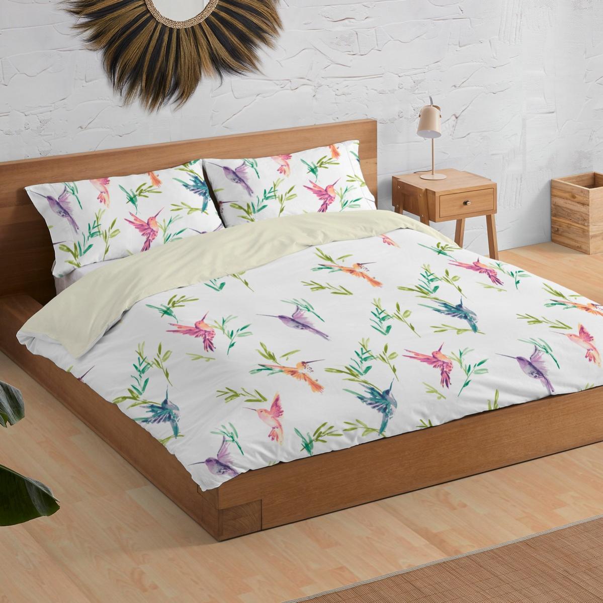 DAGGSALVIA Funda Nórdica +funda(s) De Almohada, Multicolor/motivo