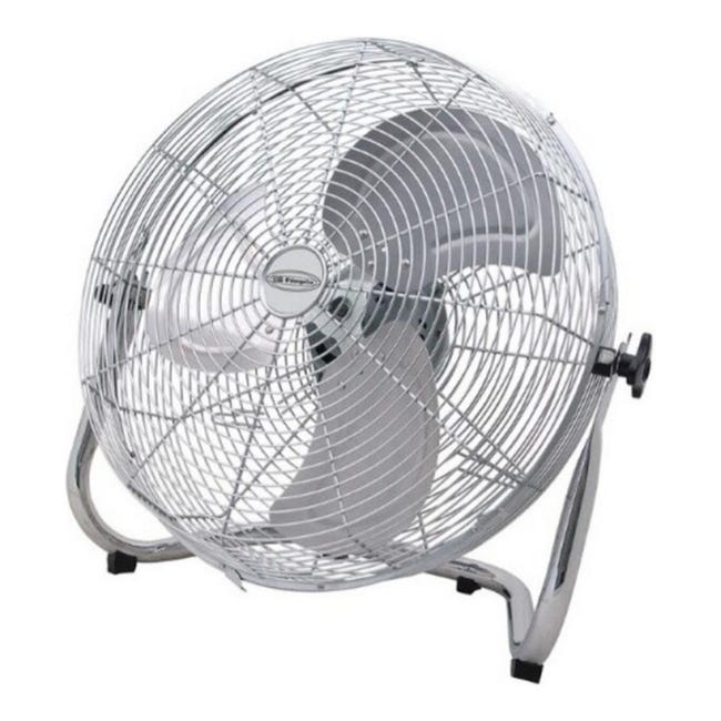 Ventilatore Da Terra Industriale Melchioni 45cm - 3 Pale In Metallo, 3 Velocità, 90W, Griglia Di Sicurezza - Foto 10