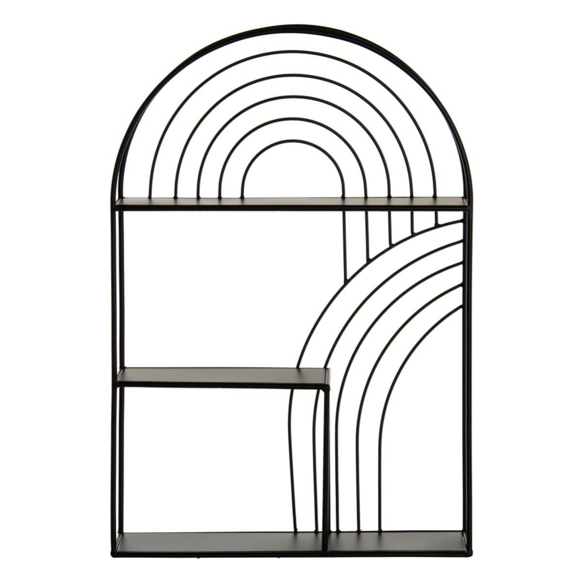 tag re 51 X 13 X 76 5 Cm Noir M tal Leroy Merlin tag-re-51-x-13-x-76-5-cm-noir-m-tal-leroy-merlin