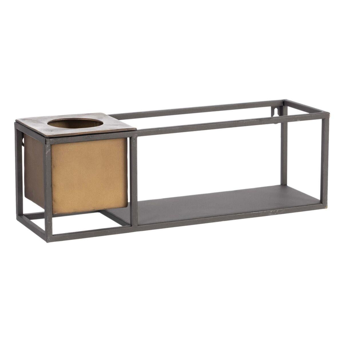 tag re 40 X 12 X 13 5 Cm Noir Dor M tal Leroy Merlin tag-re-40-x-12-x-13-5-cm-noir-dor-m-tal-leroy-merlin