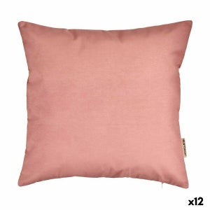 Set di due cuscini di velluto rettangolari con volant 30 x 50 cm Rosa  Beliani