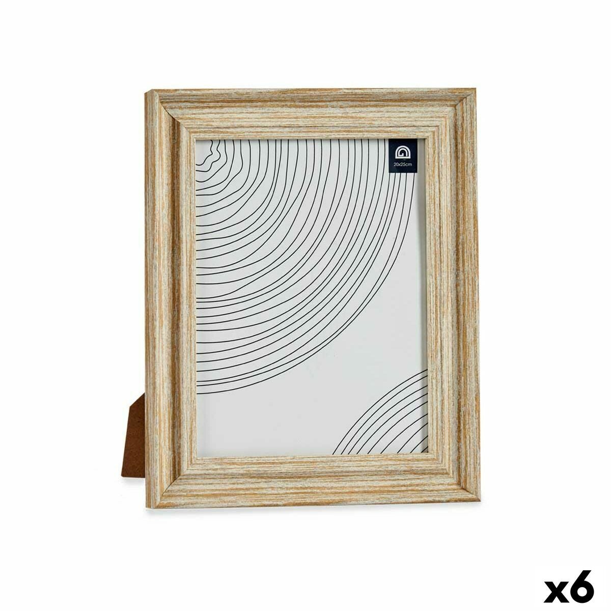 3-B Marco de fotos JENA - naturaleza - 21x30 cm - marco de madera, foto,  parojo con vidrio de poliéster (lámina de plástico)